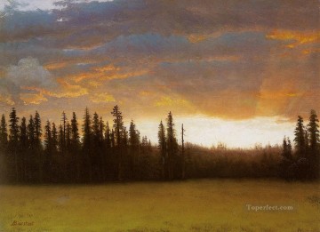 カリフォルニアの夕日 アルバート・ビアシュタット Oil Paintings